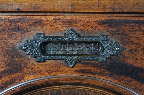 WALNUT WOOTON DESK CO WELLS FARGO DESK - ADDITIONAL PHOTO 17