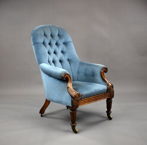 William IV Rosewood Armchair