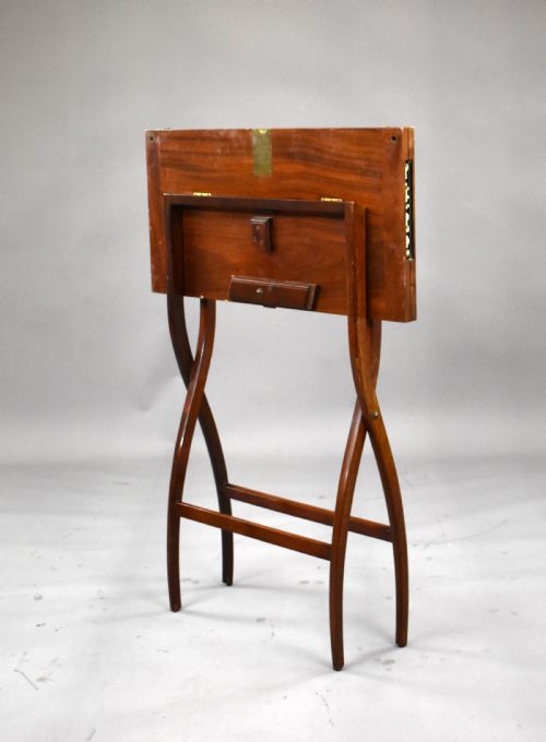 Edwardian Mahogany Bezique Table