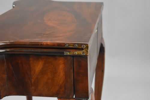 GEORGE II IRISH MAHOGANY CARD TABLE - ADDITIONAL PHOTO 18