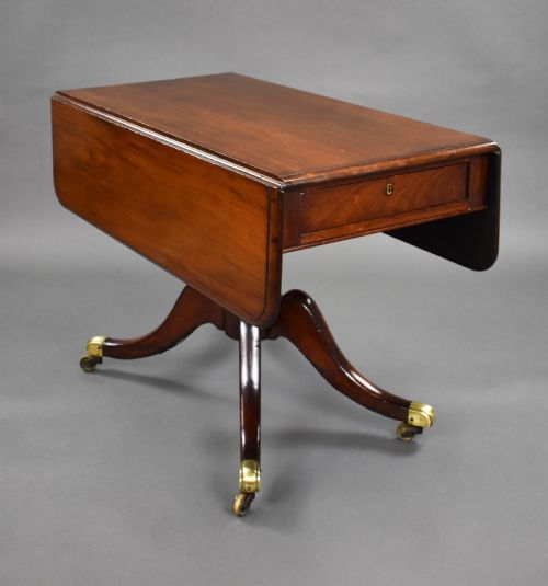 Regency Mahogany Pembroke Table