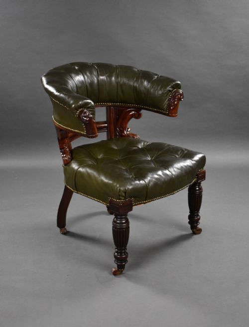 Victorian Leather Chair