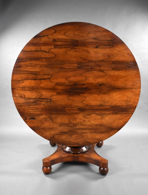 William IV Rosewood Circular Breakfast Table