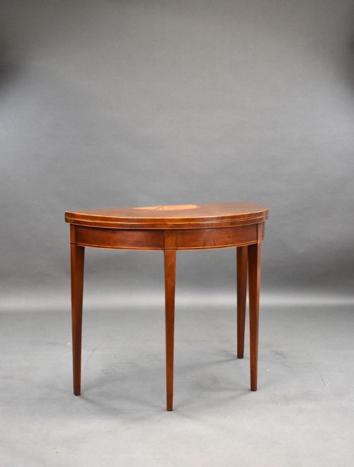 George III Mahogany Tea Table