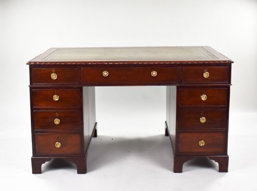 Victorian Mahogany Partners Desk