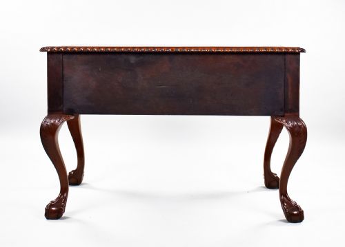 MAHOGANY CHIPPENDALE STYLE WRITING TABLE - ADDITIONAL PHOTO 10