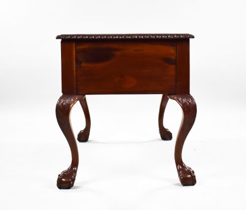 MAHOGANY CHIPPENDALE STYLE WRITING TABLE - ADDITIONAL PHOTO 11