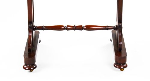 VICTORIAN MAHOGANY WORK TABLE - ADDITIONAL PHOTO 3