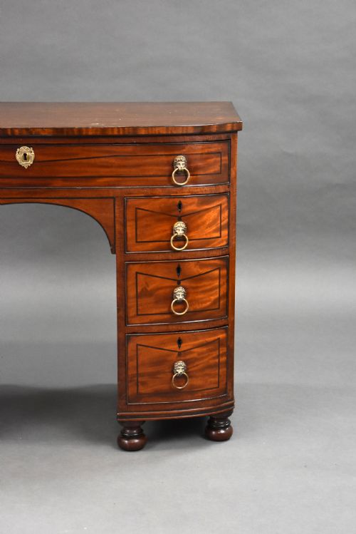 REGENCY MAHOGANY DRESSING CHEST - ADDITIONAL PHOTO 4