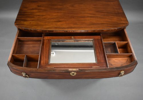 REGENCY MAHOGANY DRESSING CHEST - ADDITIONAL PHOTO 7