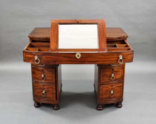 REGENCY MAHOGANY DRESSING CHEST - ADDITIONAL PHOTO 8