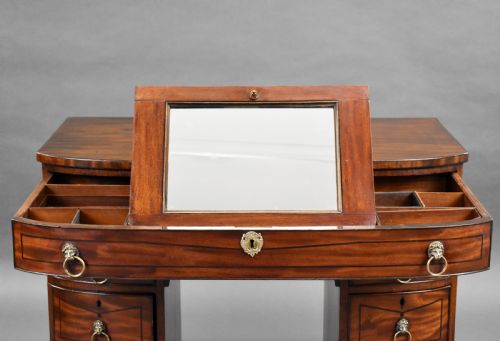 REGENCY MAHOGANY DRESSING CHEST - ADDITIONAL PHOTO 9