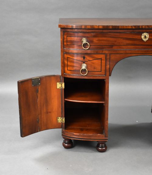 REGENCY MAHOGANY DRESSING CHEST - ADDITIONAL PHOTO 12