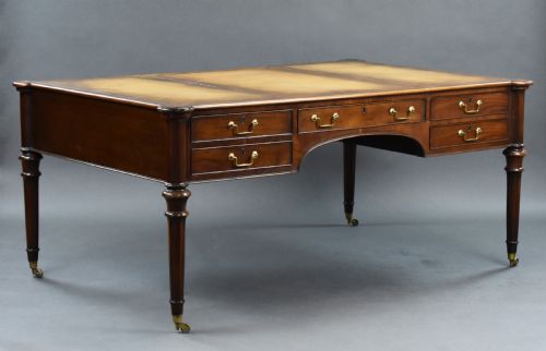 Large Mahogany Writing Table