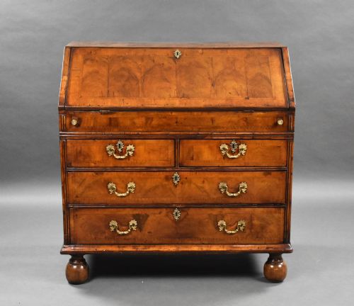 GEORGE I WALNUT BUREAU - ADDITIONAL PHOTO 1