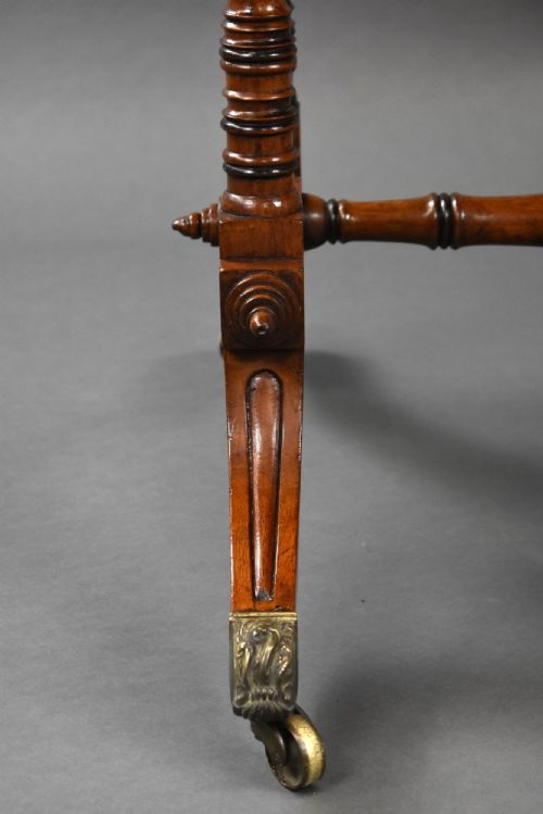 REGENCY MAHOGANY SOFA TABLE - ADDITIONAL PHOTO 19