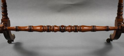 REGENCY MAHOGANY SOFA TABLE - ADDITIONAL PHOTO 20