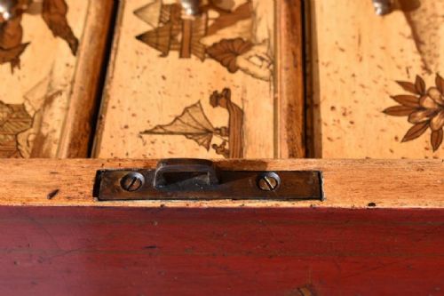 18TH CENTURY LACQUER AND GILT CHINOISERIE BUREAU BOOKCASE - ADDITIONAL PHOTO 13