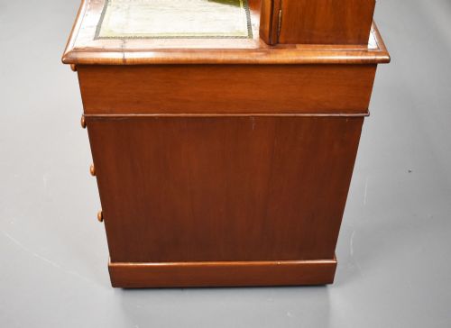 VICTORIAN MAHOGANY DICKENS DESK - ADDITIONAL PHOTO 5
