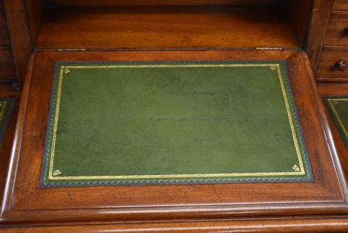 VICTORIAN MAHOGANY DICKENS DESK - ADDITIONAL PHOTO 11