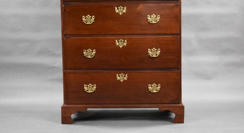 GEORGE III MAHOGANY TALLBOY - ADDITIONAL PHOTO 4