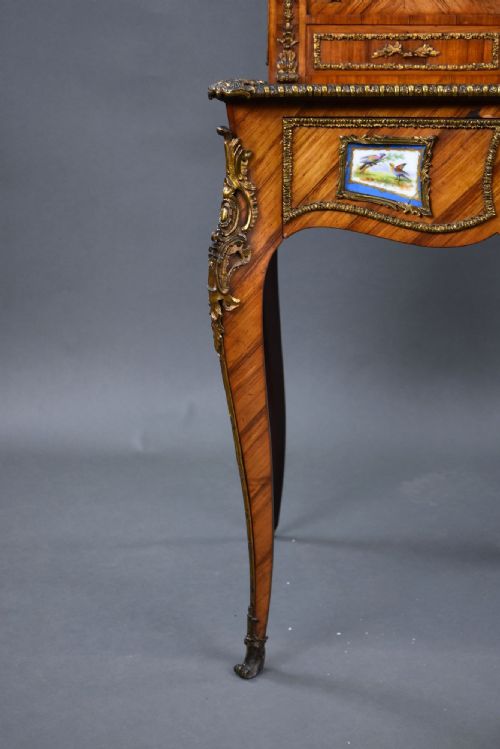 19TH CENTURY WALNUT BONHEUR DU JOUR - ADDITIONAL PHOTO 7