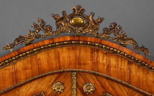 19TH CENTURY WALNUT BONHEUR DU JOUR - ADDITIONAL PHOTO 10