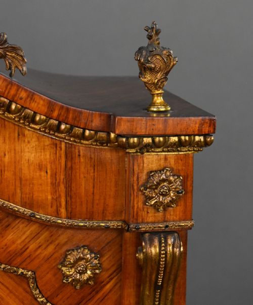 19TH CENTURY WALNUT BONHEUR DU JOUR - ADDITIONAL PHOTO 12