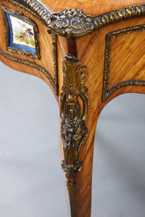19TH CENTURY WALNUT BONHEUR DU JOUR - ADDITIONAL PHOTO 15
