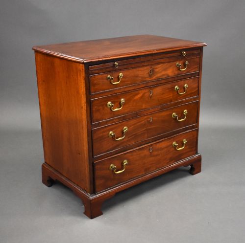 George III Mahogany Bachelors Chest