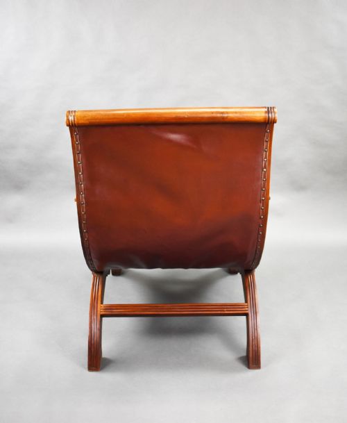 19TH CENTURY CONTINENTAL WALNUT ARMCHAIR - ADDITIONAL PHOTO 3