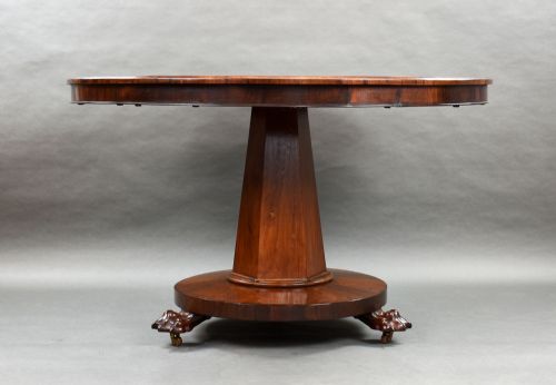 WILLIAM IV ROSEWOOD CIRCULAR BREAKFAST TABLE - ADDITIONAL PHOTO 2