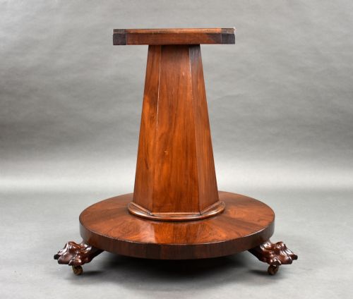WILLIAM IV ROSEWOOD CIRCULAR BREAKFAST TABLE - ADDITIONAL PHOTO 3