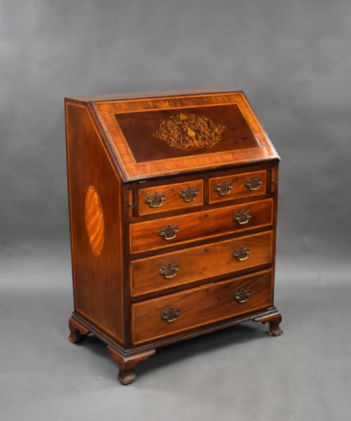 Edwardian Marquetry Bureau