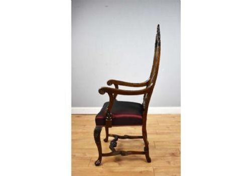 SET OF 14 20TH CENTURY ENGLISH ANTIQUE QUEEN ANNE STYLE DINING CHAIRS - ADDITIONAL PHOTO 6
