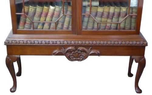 PAIR OF 20TH CENTURY CHIPPENDALE STYLE BOOKCASE - ADDITIONAL PHOTO 3