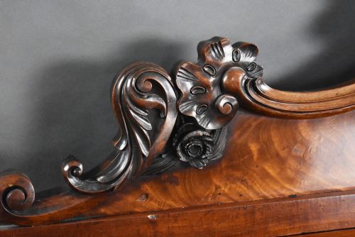 VICTORIAN FLAME MAHOGANY SIDEBOARD - ADDITIONAL PHOTO 8