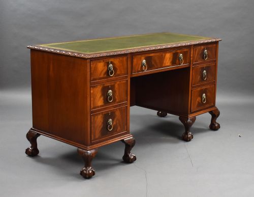 Edwardian Mahogany Desk