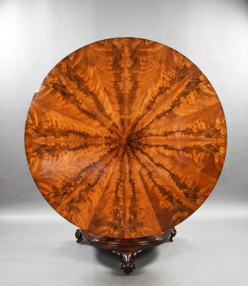 Quality William IV Mahogany Circular Breakfast Table