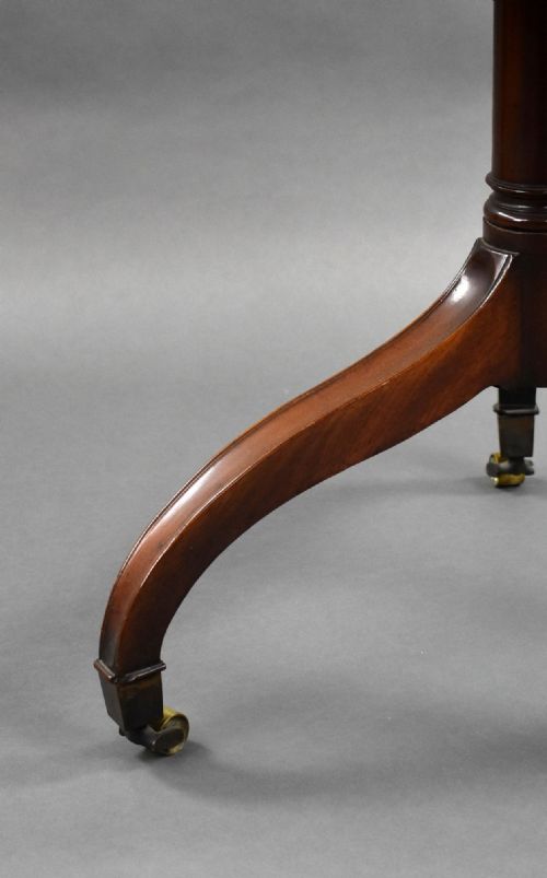 GEORGE III MAHOGANY DUMBWAITER - ADDITIONAL PHOTO 4