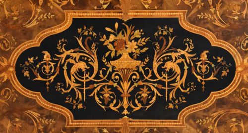 19TH CENTURY MARQUETRY CENTRE TABLE - ADDITIONAL PHOTO 8
