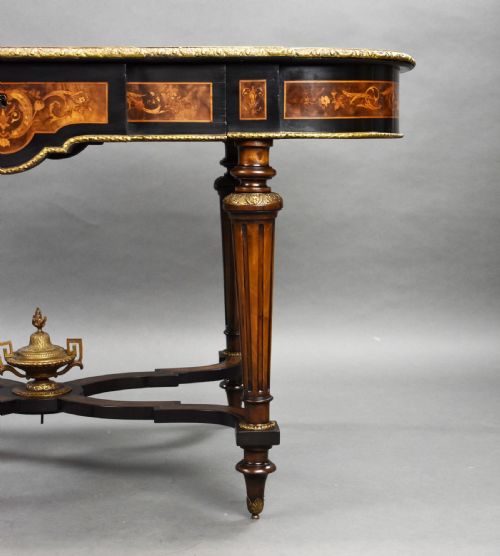 19TH CENTURY MARQUETRY CENTRE TABLE - ADDITIONAL PHOTO 13