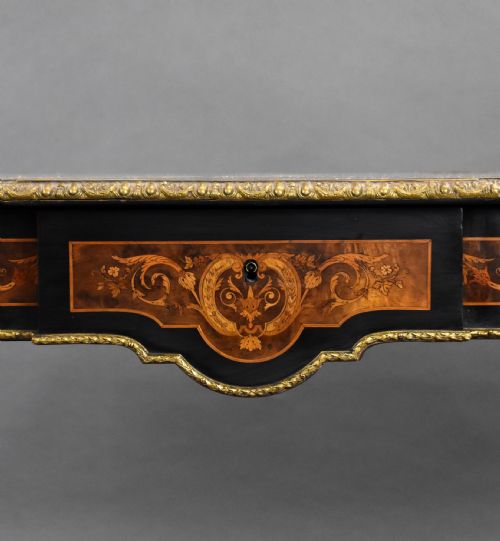 19TH CENTURY MARQUETRY CENTRE TABLE - ADDITIONAL PHOTO 14