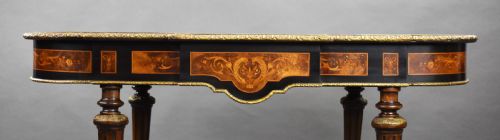 19TH CENTURY MARQUETRY CENTRE TABLE - ADDITIONAL PHOTO 16