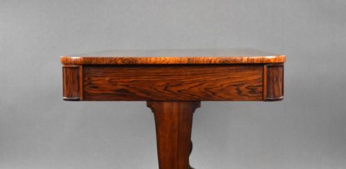 REGENCY ROSEWOOD LIBRARY TABLE - ADDITIONAL PHOTO 7