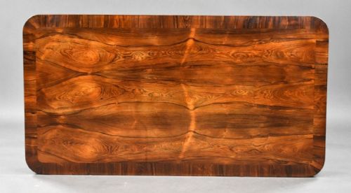 REGENCY ROSEWOOD LIBRARY TABLE - ADDITIONAL PHOTO 10