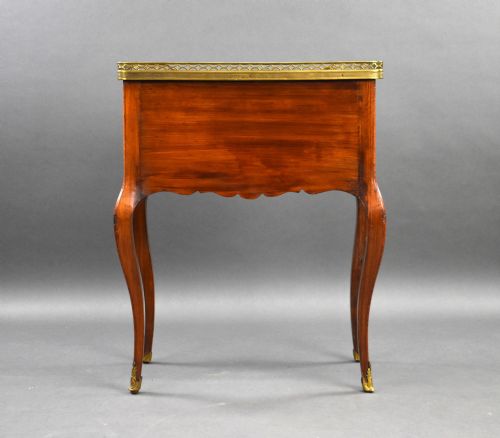 ANTIQUE FRENCH MARQUETRY SIDE CABINET - ADDITIONAL PHOTO 6