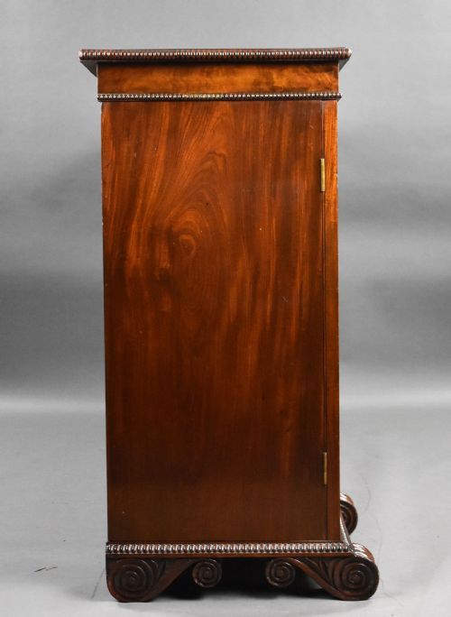 REGENCY MAHOGANY OPEN BOOKCASE - ADDITIONAL PHOTO 1
