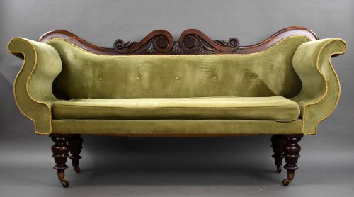Victorian Mahogany Sofa