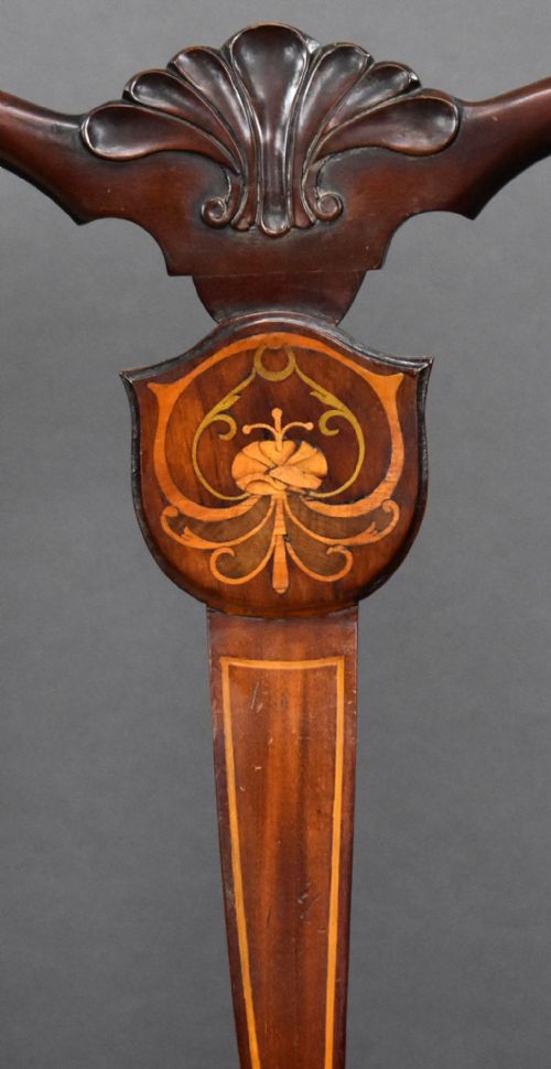 fig 6. Edwardian Mahogany Chair Back Settee